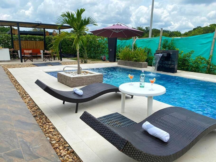 Casa Palma Roja Boutique , Piscina Privada Villa Carmen de Apicalá Kültér fotó