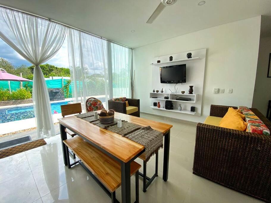 Casa Palma Roja Boutique , Piscina Privada Villa Carmen de Apicalá Kültér fotó