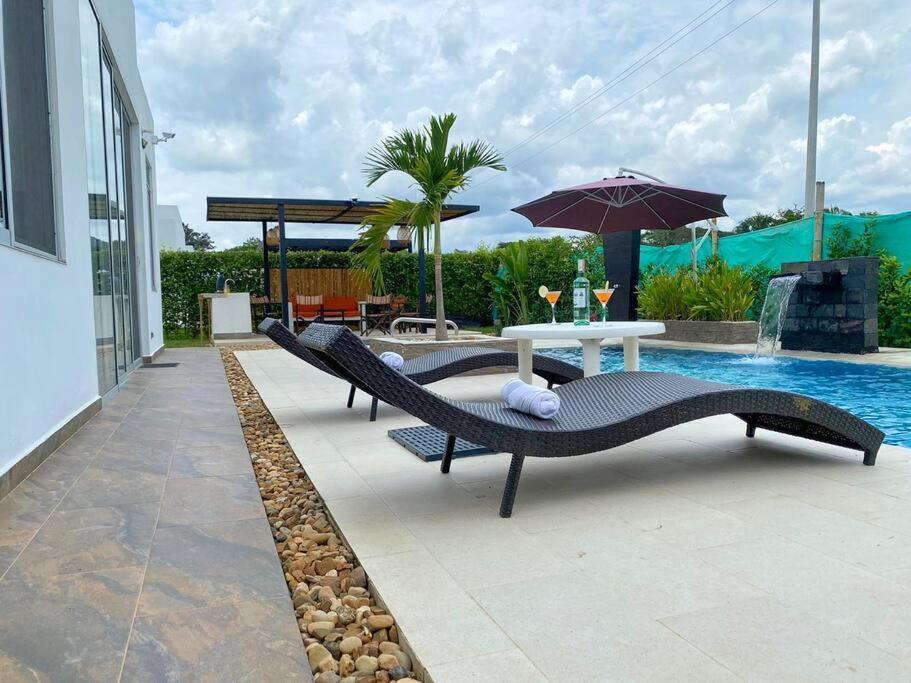 Casa Palma Roja Boutique , Piscina Privada Villa Carmen de Apicalá Kültér fotó